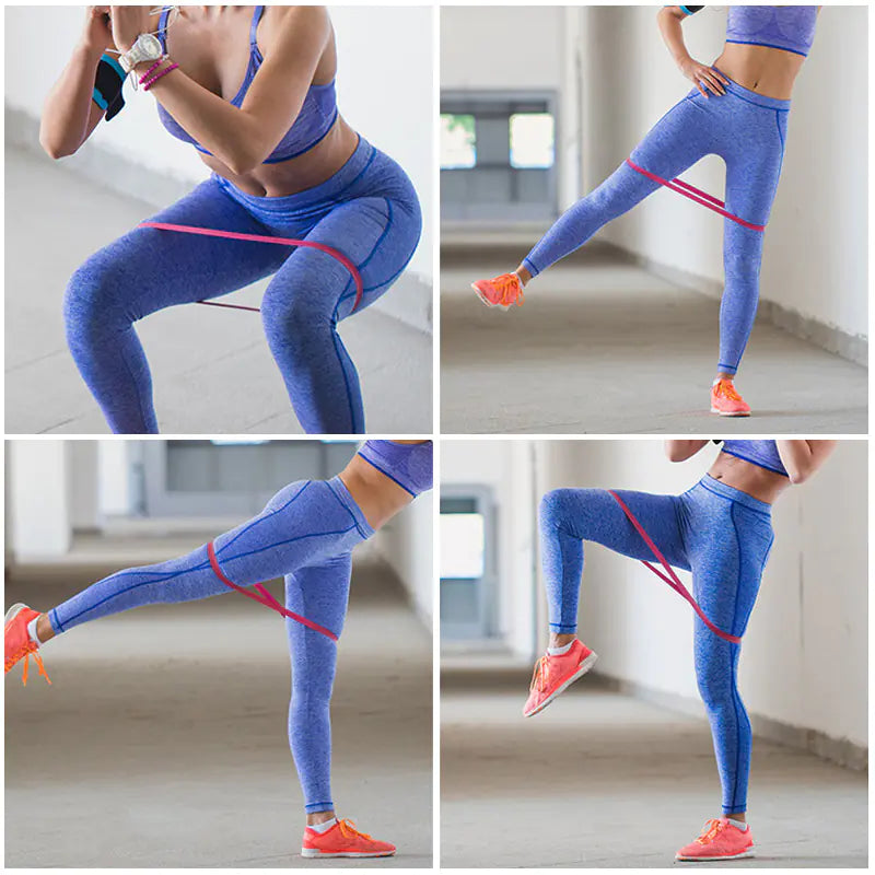 Resistance Bands for Squats and Chest Workouts