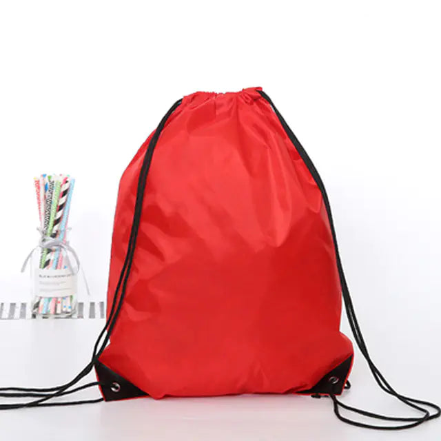 Waterproof Polyester Drawcord Sports Backpack