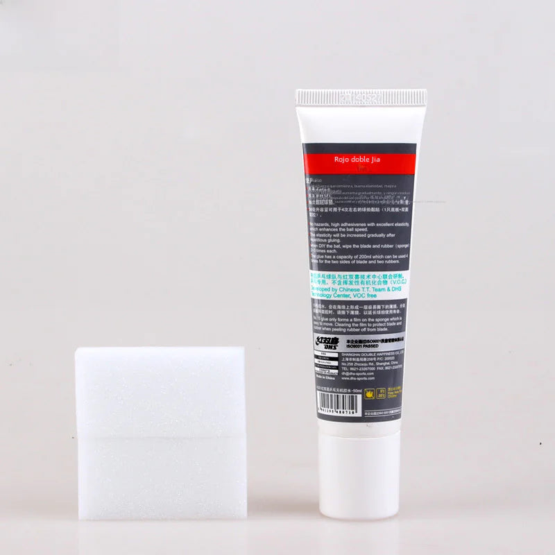 Red Double Happiness Table Tennis Racket Glue 50ML & 98ML