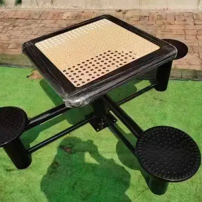 Track-Style Chess and Go Board for Indoor and Outdoor Use
