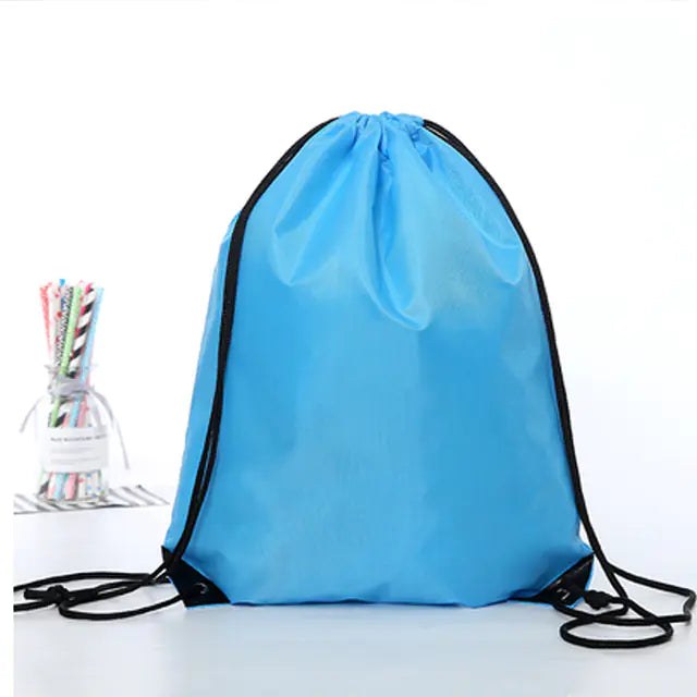 Waterproof Polyester Drawcord Sports Backpack