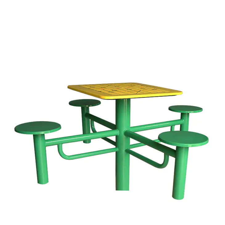 Track-Style Chess and Go Board for Indoor and Outdoor Use