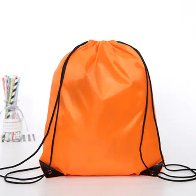 Waterproof Polyester Drawcord Sports Backpack